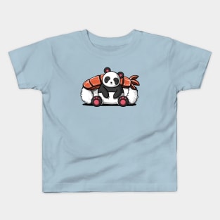 Panda Bear Sushi Kids T-Shirt
